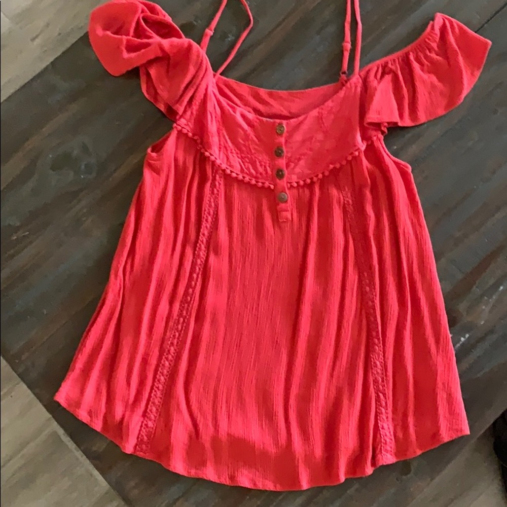 Off the shoulder miss me shirt